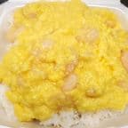 Best Shrimp w/ Egg Sauce over Steamed Rice 滑蛋虾仁燴饭 in Kent, WA