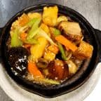 Best Hot Pot w/ Cod Fillet & Roast Pork 斑腩煲 in Kent, WA