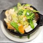 Best Seafood w/ Deep Fried Tofu Hot Pot 海鲜豆腐煲 in Kent, WA